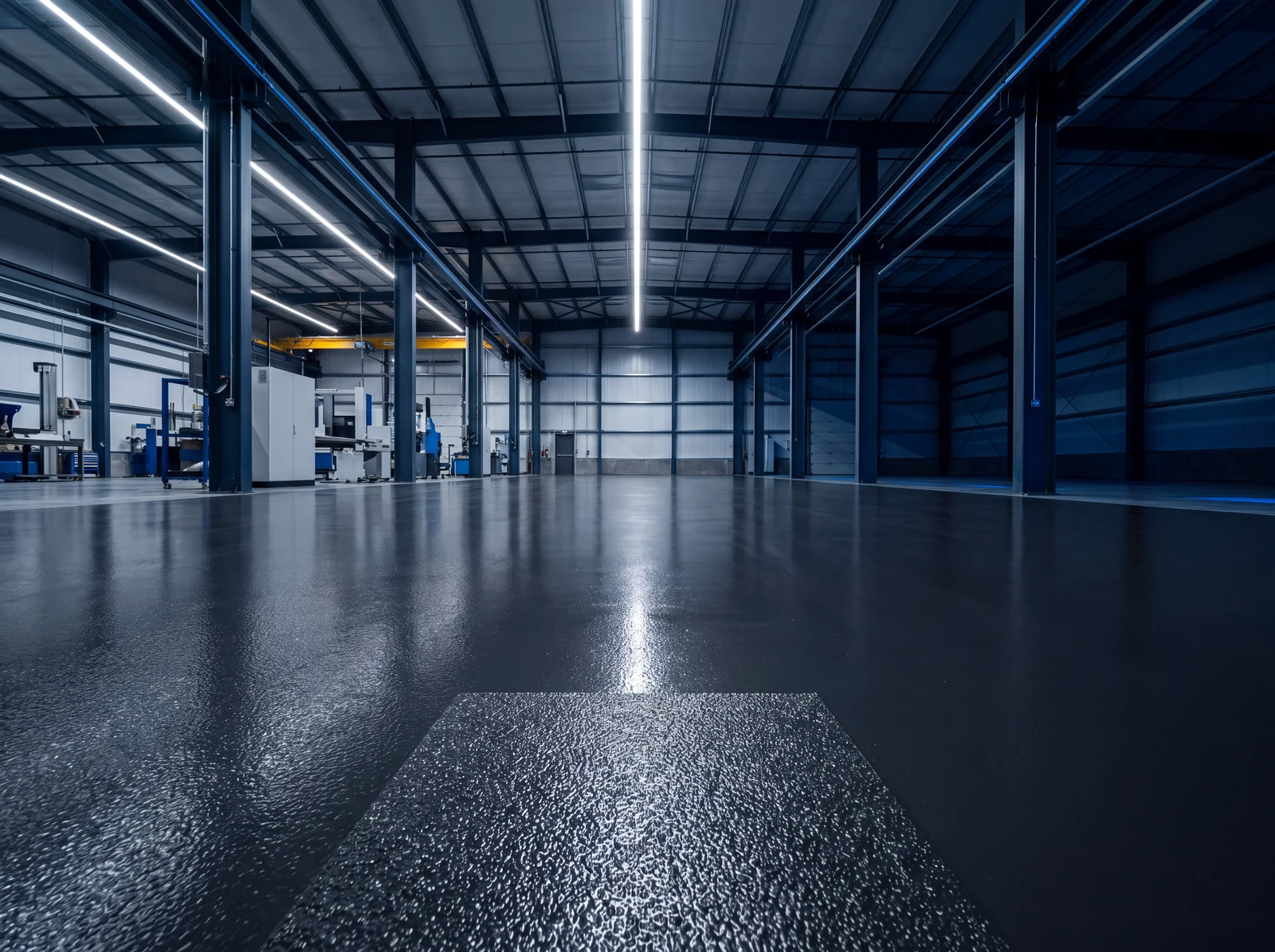 High-performance industrial floor environment