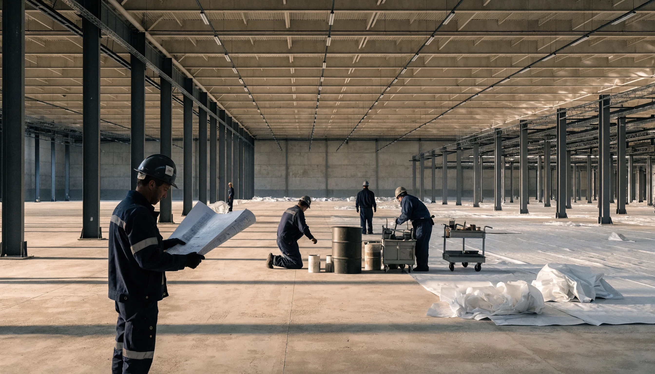 Data center corridor finishing
