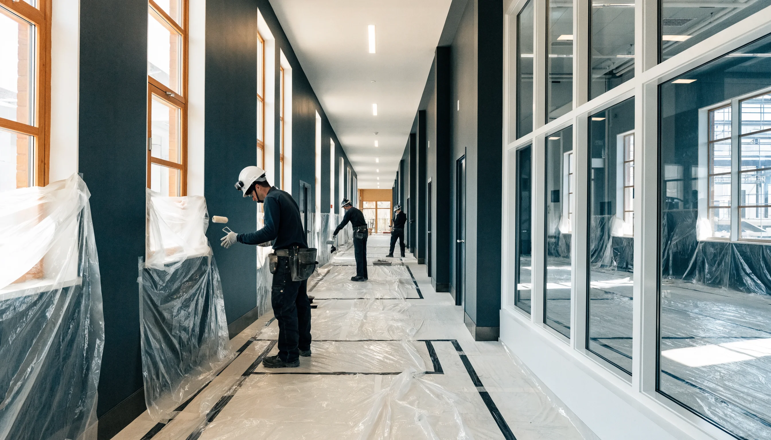 Healthcare facility finishing