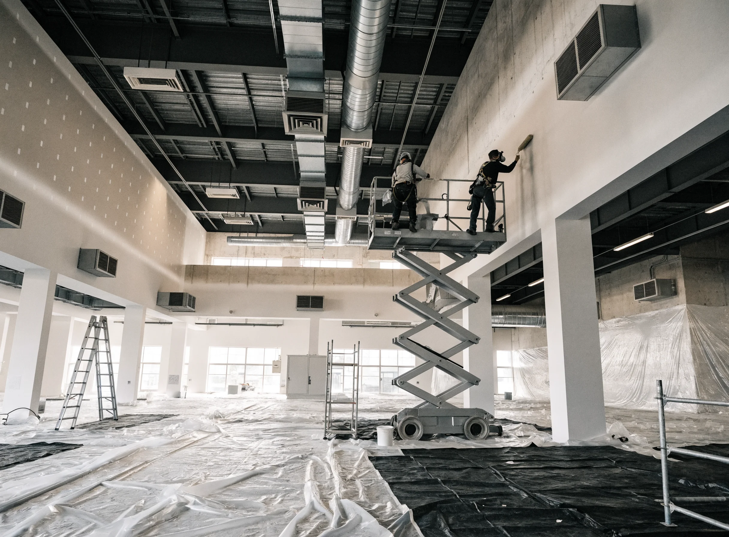 Commercial interior painting