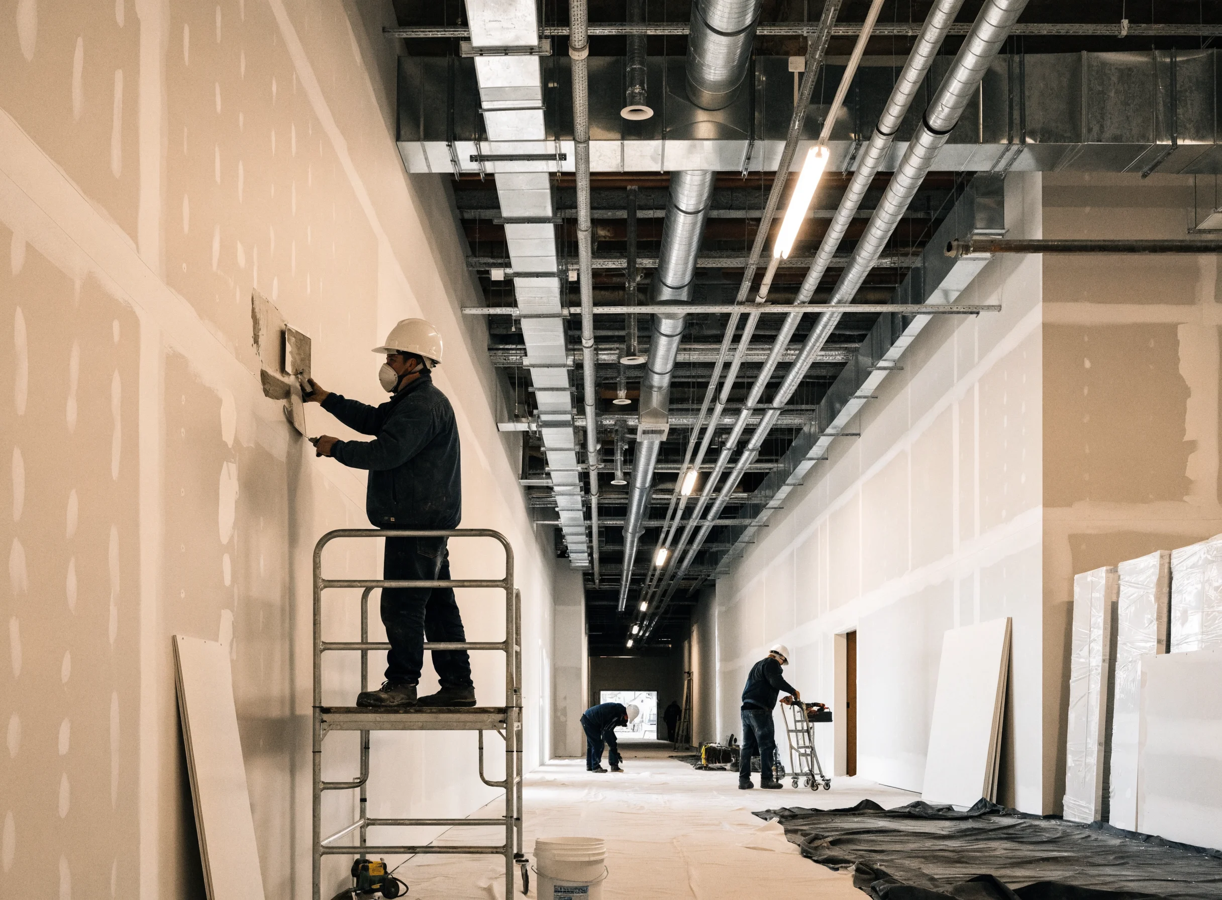 New construction drywall and painting