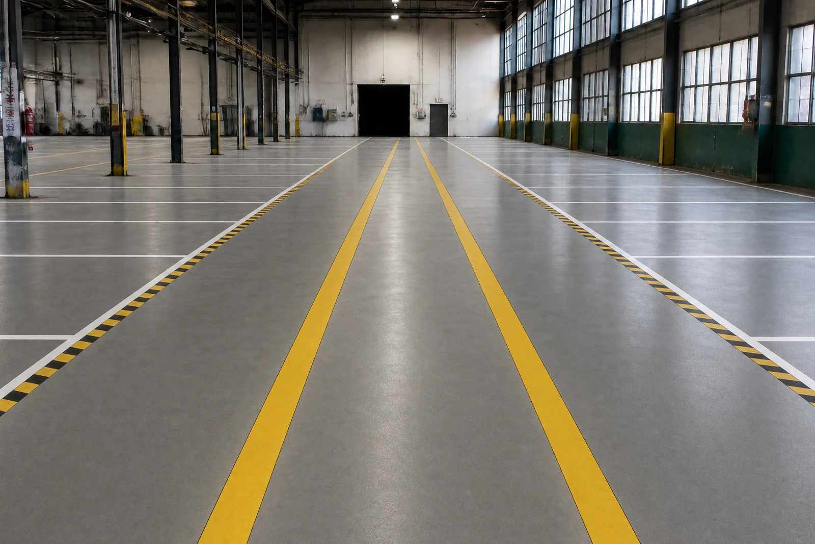 Union commercial and industrial work for large facilities.